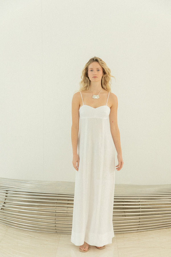 VESTIDO LINO DE AGUA