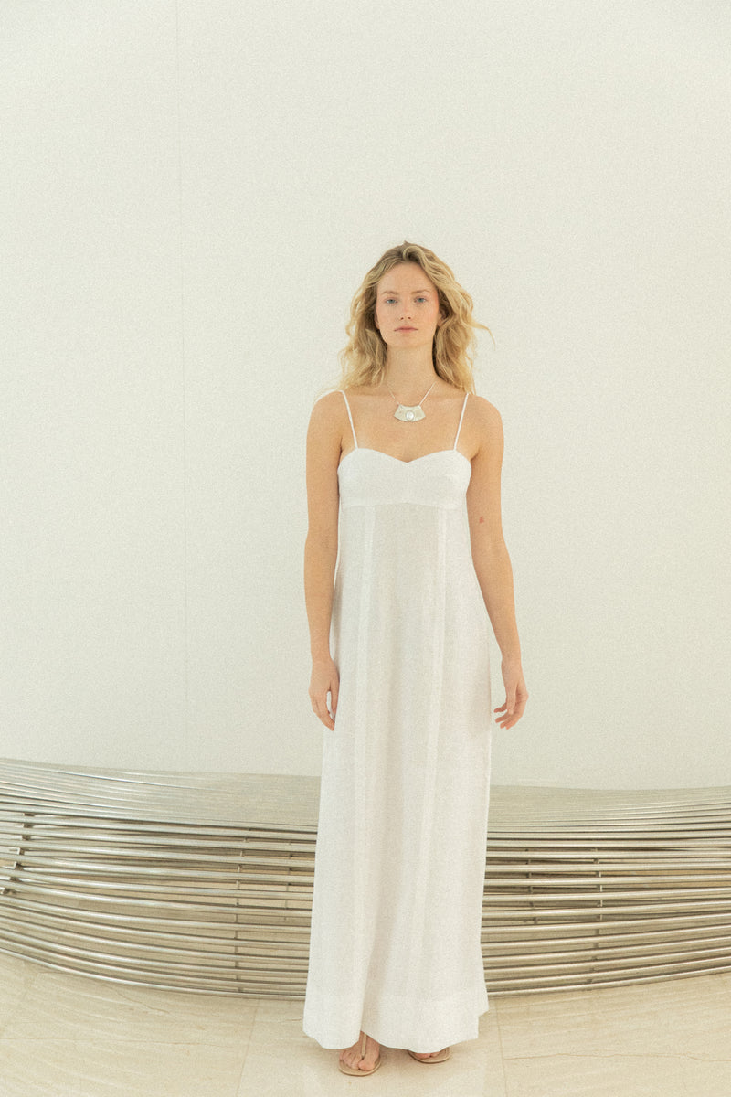 VESTIDO LINO DE AGUA