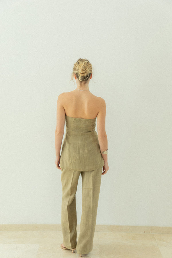 PANTALON VERDE LIGERO