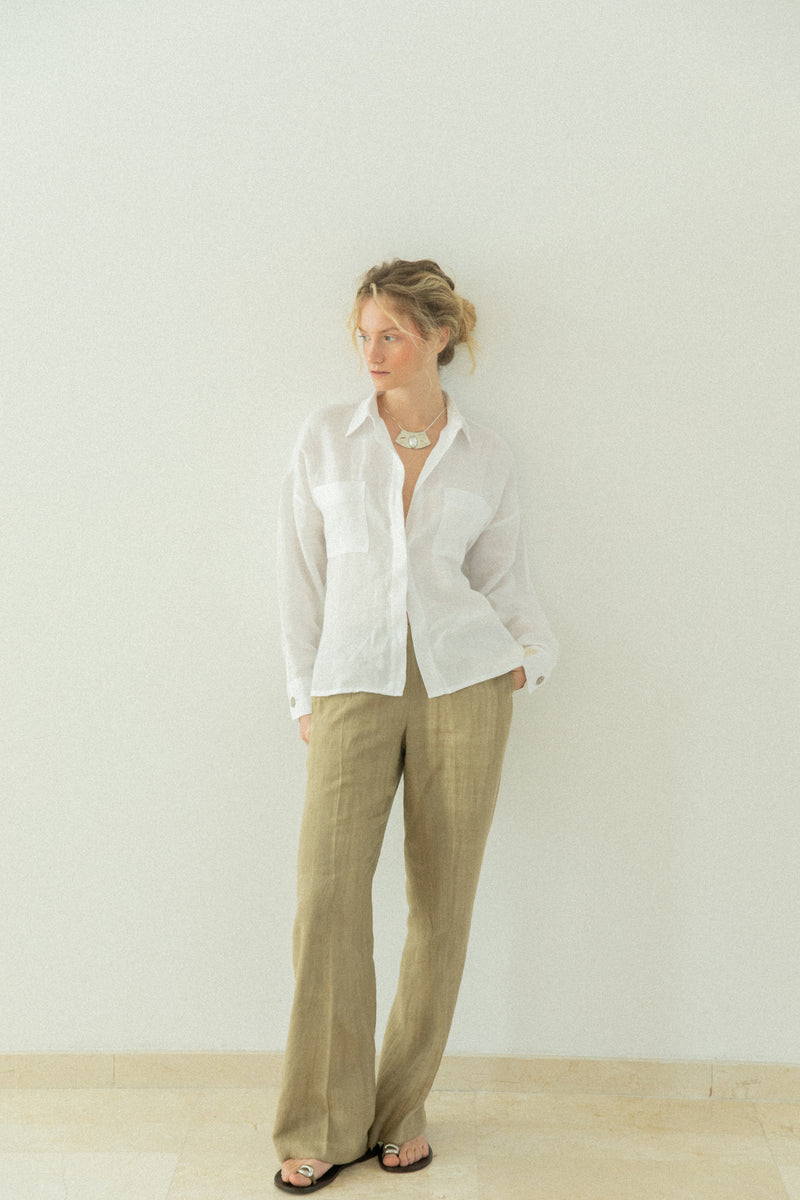 PANTALON VERDE LIGERO